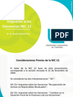 Nic 12 Impuesto A Las Ganancias