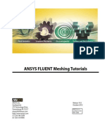 ANSYS 14 FLUENT Meshing Tutorials