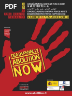 Against The Death Penalty: 5 World Congress MADRID-12/15-JUNE-2013