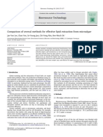 Comparison of Several Methods For Effective Lipid Extraction From Microalgae