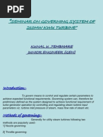 Governing System of 210mw Kwu