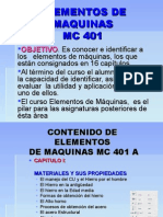 MC401 - Elementos de Maquina - Clases de Todo El Ciclo