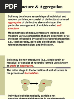 Soil Structure & Aggregation