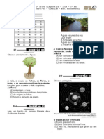 1 P.D - 2014 - (3º Ano E.F - Ciências) - (Blog Do Prof. Warles)