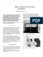 Adaptive State Controller For Inverted Pendulum: Nenad Muškinja, Boris Tovornik