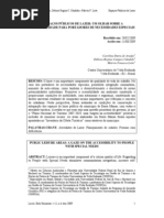 ARTIGO - Espaços Públicos de Lazer - Um Olhar Sobre A Acessibilidade para Portadores de Necessidades Especiais - Araújo-Cândido-Leite