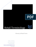 Glossary of Retailing Terms