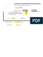 Pump Horsepower Calculation