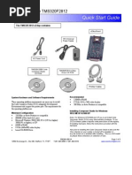 Quick Start Guide For ezDSP2812