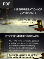 Chapter 5 Interpretation of Contracts