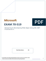 Microsoft: EXAM 70-519