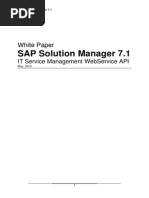 SAP Solution Manager 7.1: White Paper