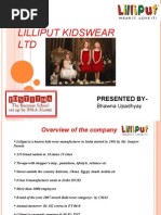 Lilliput Kidswear LTD: Presented by