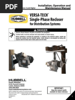 Versatech Recloser Manual