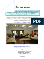 Recherche Action Participative (Rapport D'atelier)