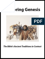 Exploring Genesis - The Bibles Ancient Traditions in Context