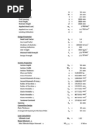 Colded Form Design BS5950