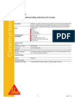 Sikalite: Powdered Waterproofing Admixture For Mortar