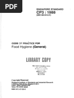 CP3-1988 Food Hygiene