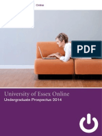 University of Essex Online Undergraduate Prospectus