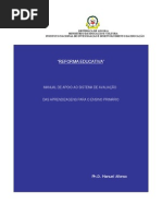 Reforma Educativa Manual de Apoio Ao Sistema de Avaliacao