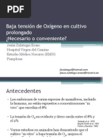 Jesús Zulategui - Baja Presión de Oxígeno en Cultivo Prolongado - II Simposio Reproducción Asistida Quirón