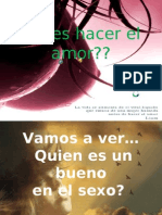 El Arte de Hacer El Amor