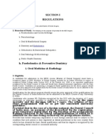 Revised Ordinance Governing MDS Course From The Academic Year 2009-10 Onwards