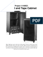 Record and Tape Cabinet: Project 11185EZ