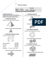 Geometría Del Espacio - Poliedros Regulares e Irregulares