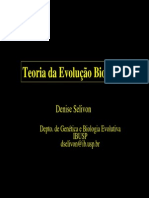 Teoria Evolução Apresentação PPT USP