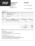 Invoice Lse