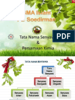 Tata Nama Senyawa & Persamaan Reaksi