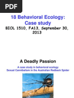 Behavioral Ecology