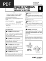 Instruction and Repair Manual: MODEL 114A-115A-116A and 120B Single Stage and Two Stage