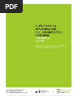 Guía para La Elaboración Del Diagnóstico Integral