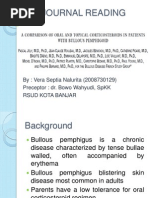 Journal Reading: By: Vera Septia Nalurita (2008730129) Preceptor: Dr. Bowo Wahyudi, SPKK Rsud Kota Banjar