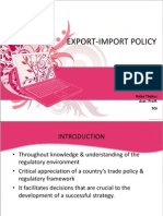 EXIM Policy PPT 2