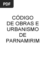 Códigos de Obras Parnamirim