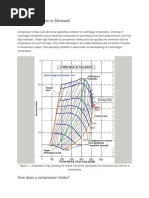 Compressor Choke or Stonewall