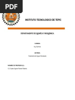 Reporte de Practica Análisis Microbiológico de Agua Residual