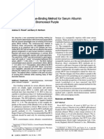 Determinación de Proteínas Con Púrpura de Bromocresol PDF