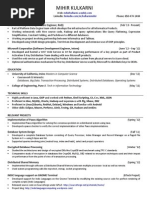 Mihirkulkarni Resume