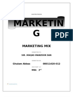 Marketing Mix