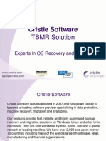 Cristie Software - TBMR Presentation - EndUser