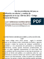 Providencias Judiciales