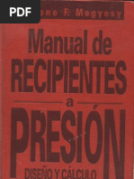 Pressure Vessel - Manual de Recipientes A Presion-Megyesy