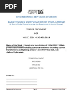 ECIL TRansformer Specification