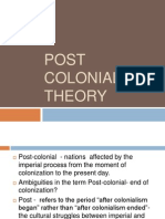 Post Colonial Theory