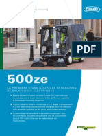 BALAYEUSE ELECTRIQUE VOIRIE 500ze